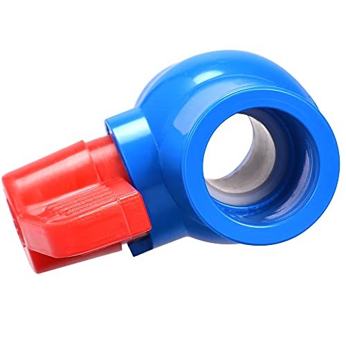 Uxcell A20100600UX0072 Ball Valve, 20Mm Id Pvc Socket End Shut Off Valve thumb #5