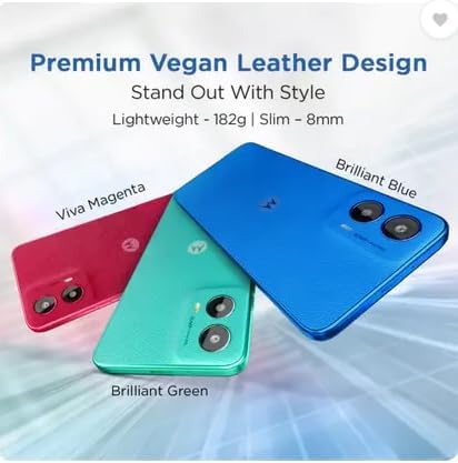 Image of Motorola G45 5G (Brilliant Blue, 8GB RAM, 128GB Storage)