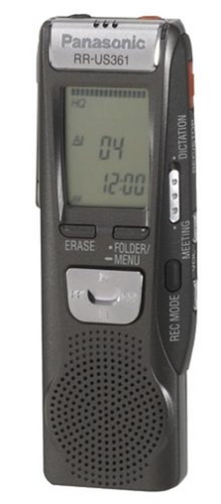 Amazon.com: Panasonic RR-US361 IC Recorder : Electronics