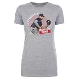 500 LEVEL Royce Lewis Minnesota Dots Women's T-Shirt (Heather Gray, XL)