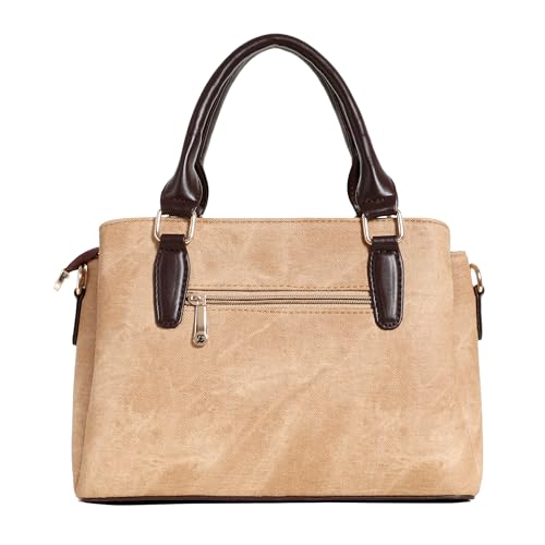 Image of EXOTIC Three section Denim Design, Multipurpose handbag with Shoulder Strap
