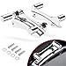 Amazicha Chrome 4 Point Docking Hardware Kit for Harley Davidson Touring Street Glide, Electra Glide, Road Glide, Road King 2014-2019