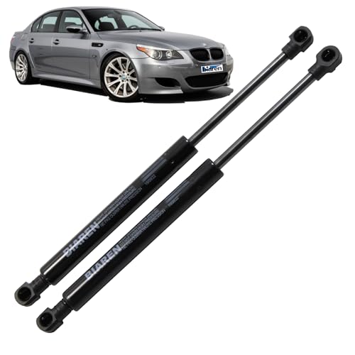 BIAREN 2x Front Bonnet Gas Struts Springs For BMW 5 Series E60 E61 2004-2010 Lift Support System 330 (N) 313 MM 51237008745 51247008754