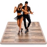 Artan Balance Dance Floor Tiles 5x5 ft -9 Interlocking Dance Floor Tiles for Ballet, Tap, Jazz, and Irish...