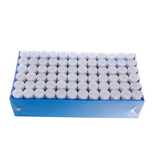 Alwsci Borosilicate Glass 40Ml Clear Epa Toc Screw Neck Vial With 3 Mm Pp Screw Cap, Center Hole, Silicon White With Certified (Case Of 72) #TOP6