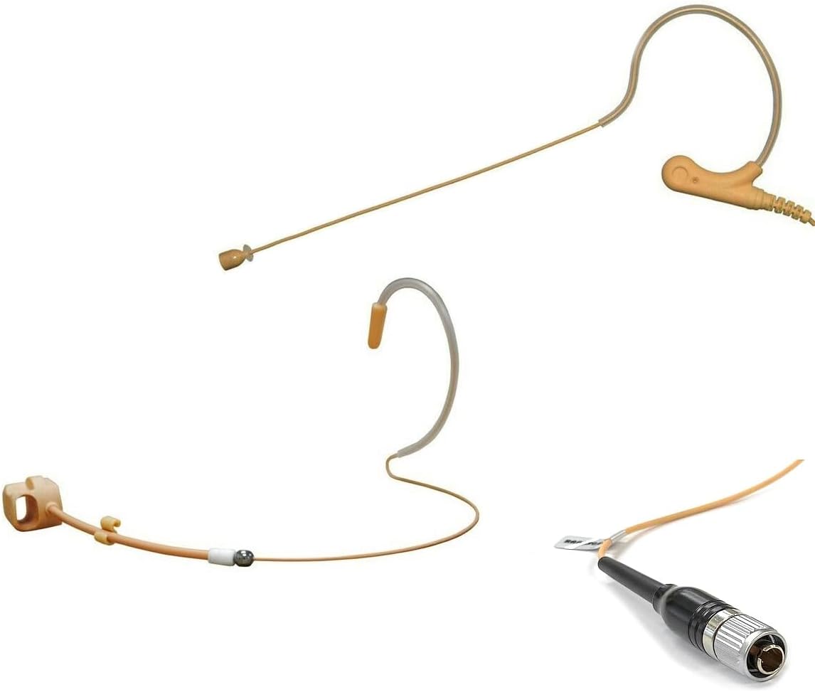 UVS70DR-cH4P Mini Headset with Detachable Cable Compatible with Audio Technica cH-Style Connector (Headset)