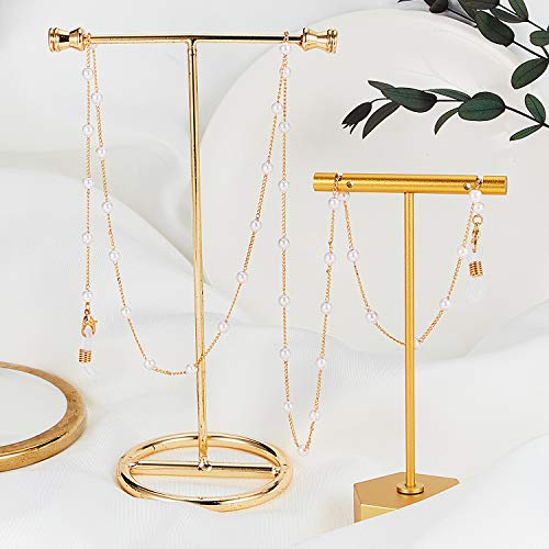 2 Pieces Pearl Beaded Eyeglass Chain Pearl Sunglasses Chain Reading Eyeglasses Holder Strap Cord Lanyard Eyewear Retainer #TOP5