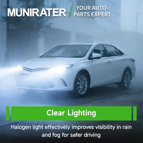munirater 1-Pack LH Projector Headlight Headlamp Assembly Set Replacement for Corolla SE XLE XSE 2017 2018 2019 Sedan Driver Side Headlamps by munirater - Image 2