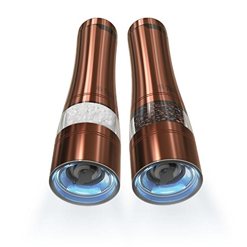 Russell Hobbs Rhpk4100Cpr Electric Salt & Pepper Mills, Copper, Set Of 2 Grinders #TOP7