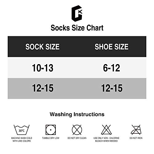 Gkx Men's 10 Pairs Cotton Athletic Moisture Control Heavy Duty Work Boot Cushion Crew Socks(Black 10P) #TOP5