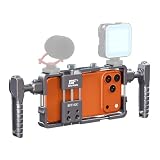 Universal Phone Cage, Smartphone Video Rig Kit with Handles, All-in-One Mobile Video Kit, Quick Release Universal Phone Video Rig Kit, Handheld Filmmaking Vlog Case Stabilizer for Videomaker