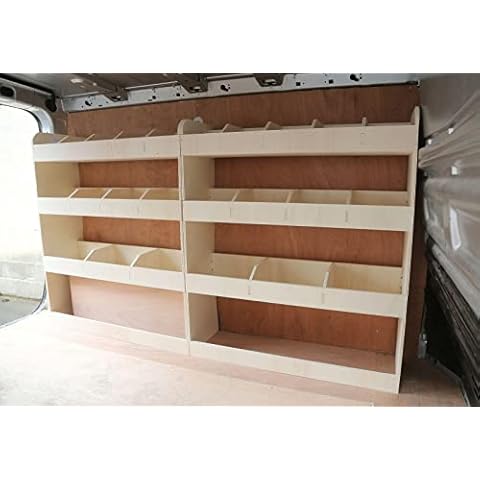 Vanify - Passt für Renault TRAFIC L1 2015+ Fahrzeugeinrichtung Fahrzeugregale, komplette Fahrerseite Cover