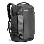 tomtoc Travel Backpack 40L, TSA Friendly Flight Approved Carry-on Luggage Hand Water-resistant Lightweight Business Rucksack, Durable Large Weekender Bag Daypack Fits 17.3 Inch Laptop, PFAS Free