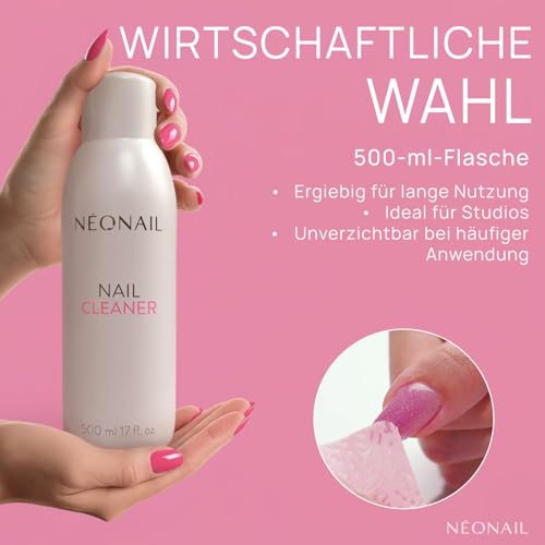 NÉONAIL Nail Cleaner Gelnägel 500 ml – Nagel Reiniger UV Gel Polish – Ansicht 4