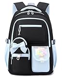 Amythe Schulrucksack Mädchen Rucksack Teenager,30L Wasserdichter Schultasche Mädchen 3.-9. Klasse...