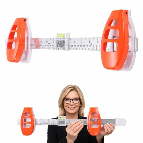 Level Ruler Picture Hanging Tool with Level, 3-in-1 Precision Marking Guide & Wall Level with Wall Nails for Hanging, Hangs Small Decor In Seconds for Frames, Art, Mirrors & Diy Home Decor