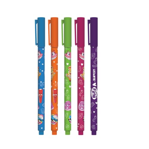 Caneta Gel Corpo Estampado 0.6 Fini - Pote C/ 50 Und Leoarte