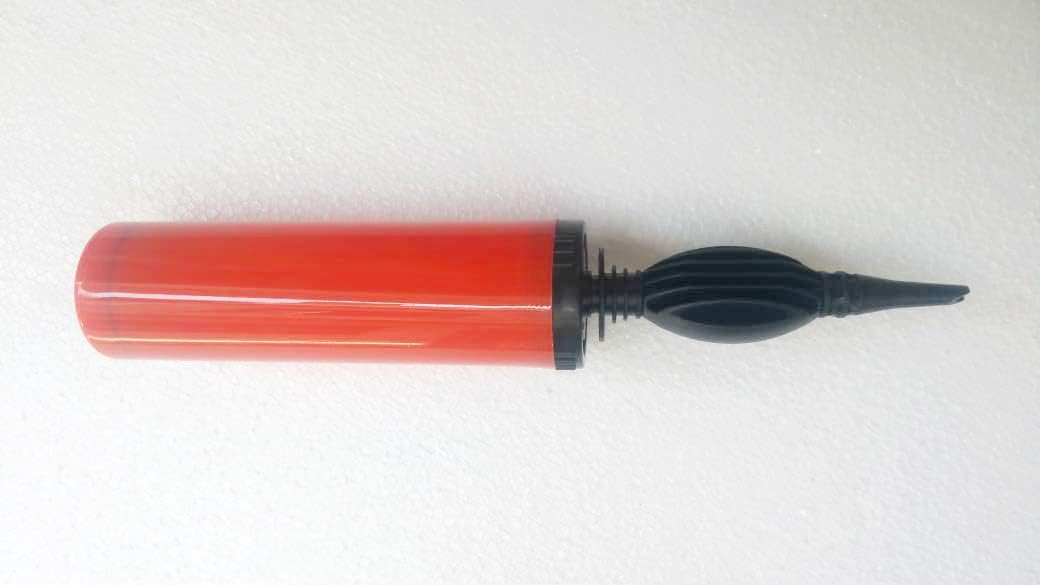 SHREEJI DECORATION Air Balloon Pump (Red, 11inch)