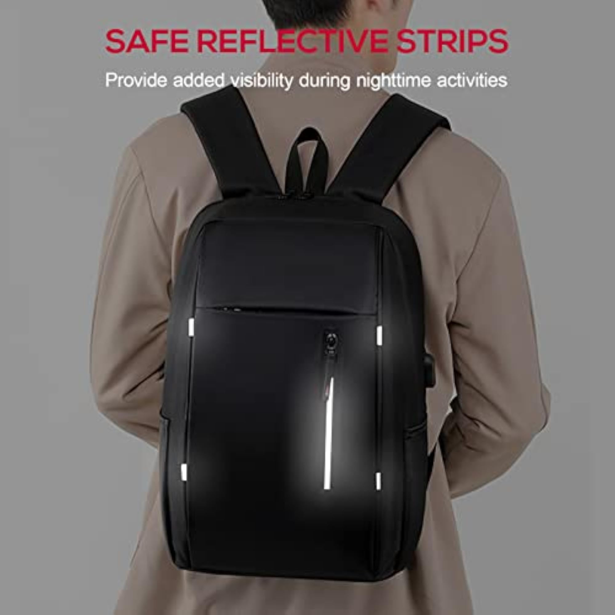 Laptop Backpack for College Travel, Fits 15.6 inches