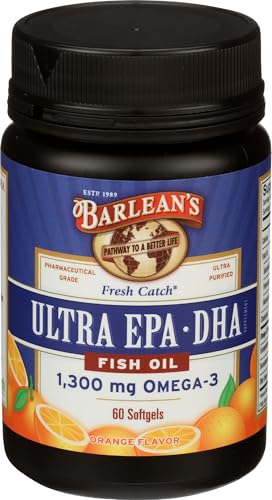 BARLEANS SPO Fish Oil Fresh Catch Epa Dha, 60 CT