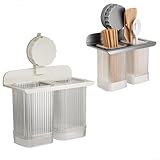 Zoom IMG-1 portautensili da cucina con ventosa Zoom IMG-1 portautensili da cucina con ventosa