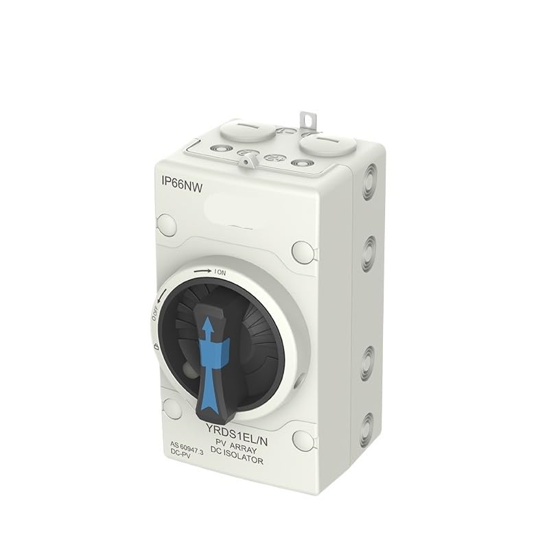 Interrupteur d'isolateur DC 4P 32A 1000V PV sectionneur solaire extérieur IP66