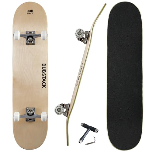 DUBSTACK(ダブスタック) スケートボード DSB-01 初心者 向け 32×8インチ Abec7 (オイル) 大人 子供 skateboard スケボー コンプリート セット