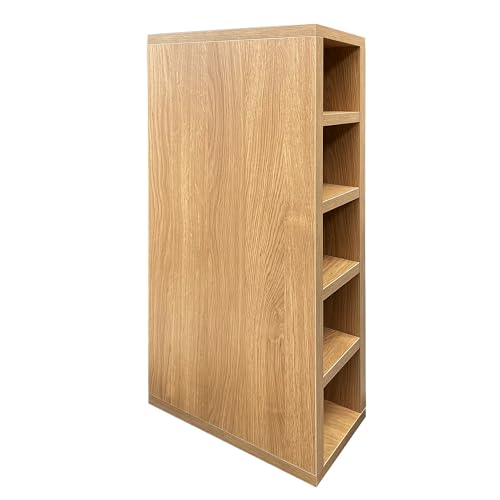highdecora Wine Rack Cabinet Base or Wall Unit Made with 18mm MFC for Kitchen, Leaving room, Hotel, Restaurant. (Lancaster Oak)