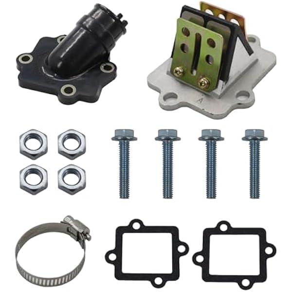 Blok membranowy z króćcem ssącym i zestawem uszczelek – kompatybilny z Yamaha Aerox, Nitro, Aprilia SR50, CPI, MBK, Sachs Roller (OEM: 0450065, 0450063)