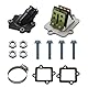 Membranblock mit Ansaugstutzen und Dichtungen Set – Kompatibel mit Yamaha Aerox, Nitro, Aprilia SR50, CPI, MBK, Sachs Roller (OEM: 0450065, 0450063)