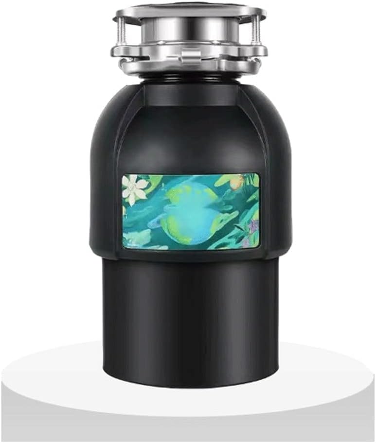 Kitchen Garbage Shredder 405W Multifunctional Mute Energy-Saving Food Garbage Processor Air Switch with Safety Protection Household Kitchen Garbage Disposal