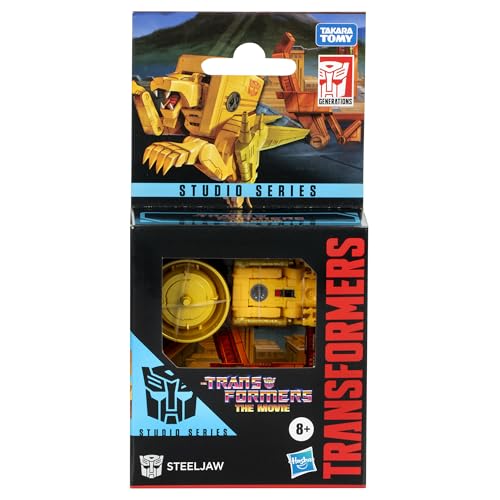Transformers Gen Studio Series Core 86 Steeljaw transformacion articulada de cassette a leon 5
