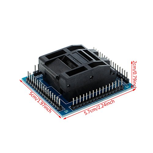 Programmation QFP64 sans erreur avec ce socket test LQFP64 0.5mm - 3