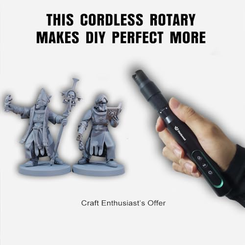 Hanboost S2 Electric Cordless Rotary Tool Kit, 30000 RPM, Multi-Functional DIY Tool Set with Accessories - Image 2