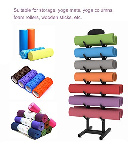 Support tapis de yoga en métal de qualité supérieure pour studio et maison - 3