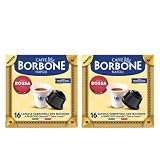 32 Capsule Caffè Borbone miscela ROSSA compatibili con Dolce Gusto - 2 Astucci da 16 - Nescafe Dolce Gusto Borbone Dolce Re Rossa -