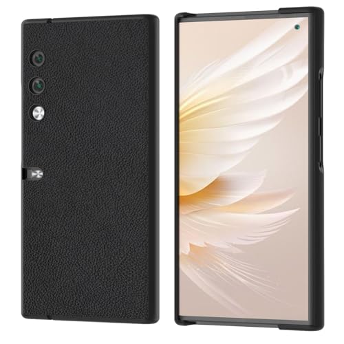 Coque Honor V Purse étui cuir véritable rigide cadre PC protection mince
