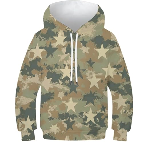 Sweat à capuche enfant camouflage pour en finir avec les tenues fades