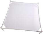 Besga Multitier Mesh Drying Rack, 71x71x14cm Foldable Detachable Flat Laundry Dryer, Stackable Ventilation System mesh for Clothes, Botanical Items, Food, Toys, Indoor Outdoor Balcony Use,