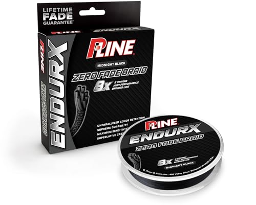 P-Line EndurX No Fade Braid 300 Yard Midnight Black, PEBG-300-20