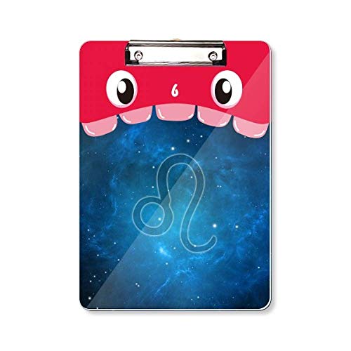 Porte-bloc ciel étoilé A4 rigide avec support de notes constellation pour bureau et école
