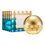 Gold Anti-Wrinkle Creme, Feuchtigkeitsspendende Anti-Aging Pflege für Strahlende, Glatte Haut, Luxuriöse Gesichtscreme für Alle Hauttypen