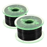 WOONEKY 2 Rollen Unsichtbarer Faden Zaubertrick Garn für Kit Schwebender Ring Illusionseffekt...