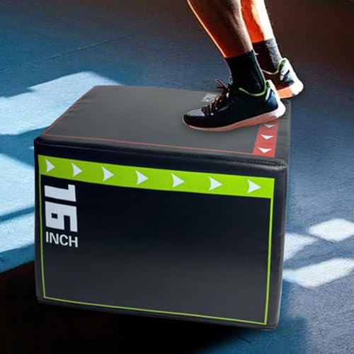 Box Jumps for Home Gym | Plyometric Soft Jump Box | Anti-Slip Fitness Exercise Step Up Box for Home Gym Training | Exercise Accessories for Jumping, Strength Training - Image 6
