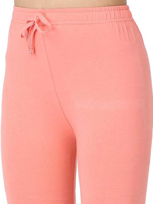 Image of Robinbosky Cotton Churidhar Leggings for Women - Stylish, Stretchable & Flattering Fit for All-Day Comfort