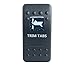 Bandc waterproof Car Boat Blue Led 7 pin MOMENTARY ON / OFF / MOMENTARY ON Dpdt TRIM TABS Rocker Switch