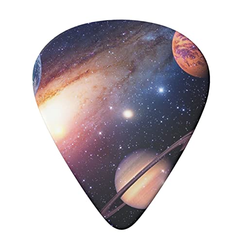 Universe Planet Lot de 6 médiators imprimés pour guitare acoustique, guitare électrique avec boîte de rangement - Les Beatles, Paul McCartney, John Lennon, RIngo Starr, George Harrison Universe Planet Lot de 6 médiators imprimés pour guitare acoustique, guitare électrique avec boîte de rangement – Image 4