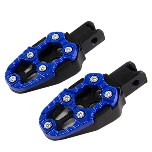 Repose-Pieds Moto pour Éviter les Glissements avec Pédales à Angle Réglable