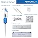 Microlit Micropipette - Single Channel Pipette Compatible with Microlit 10ml Pipette Tips, Adjustable Volume Lab Pipette, Accurate and Calibrated Pipette (1-10ml)
