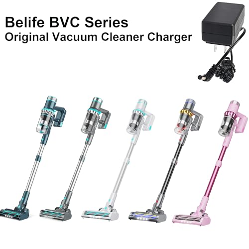 Belife Original Power Adapter for BVC11 & BVC12 Vacuum Cleaners, Premium Cordless Vac Charger, Compatible with BVC11A/BVC11B/BVC11C/BVC11P

Belife Replacement Charger for BVC11 & BVC12 Vacuum Cleaners, 2-in-1 Brushless Motor Compatibility, High-Effic